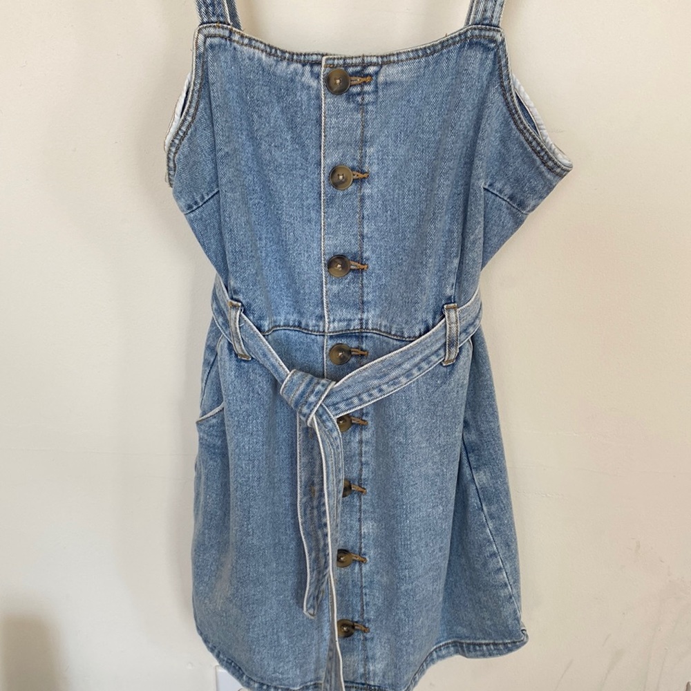 pacsun jean dress